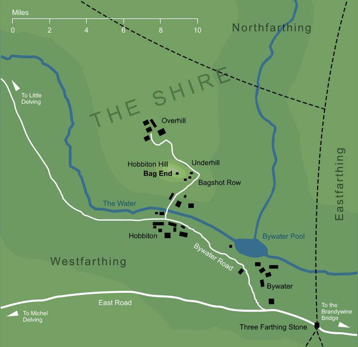 Map of Bag End