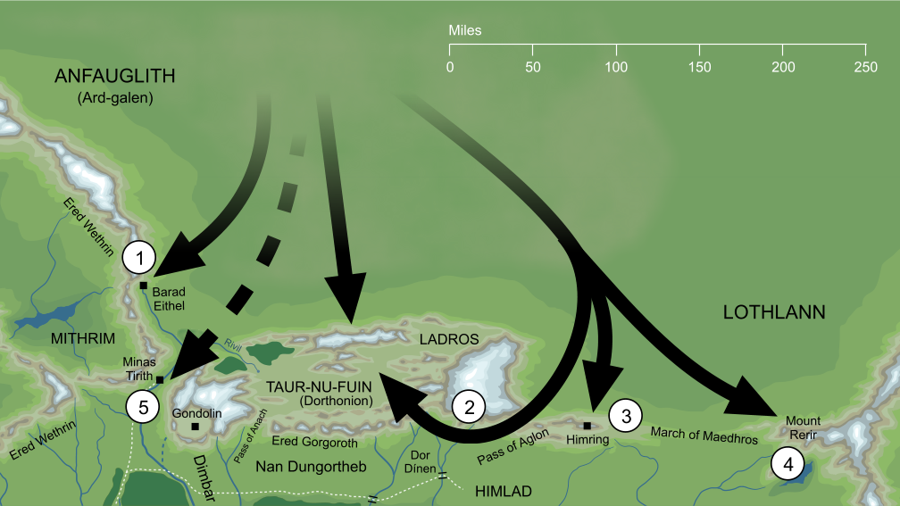 Map of the Bragollach