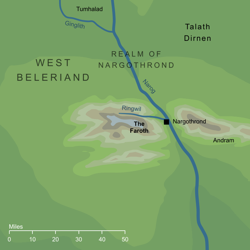 Map of the Faroth