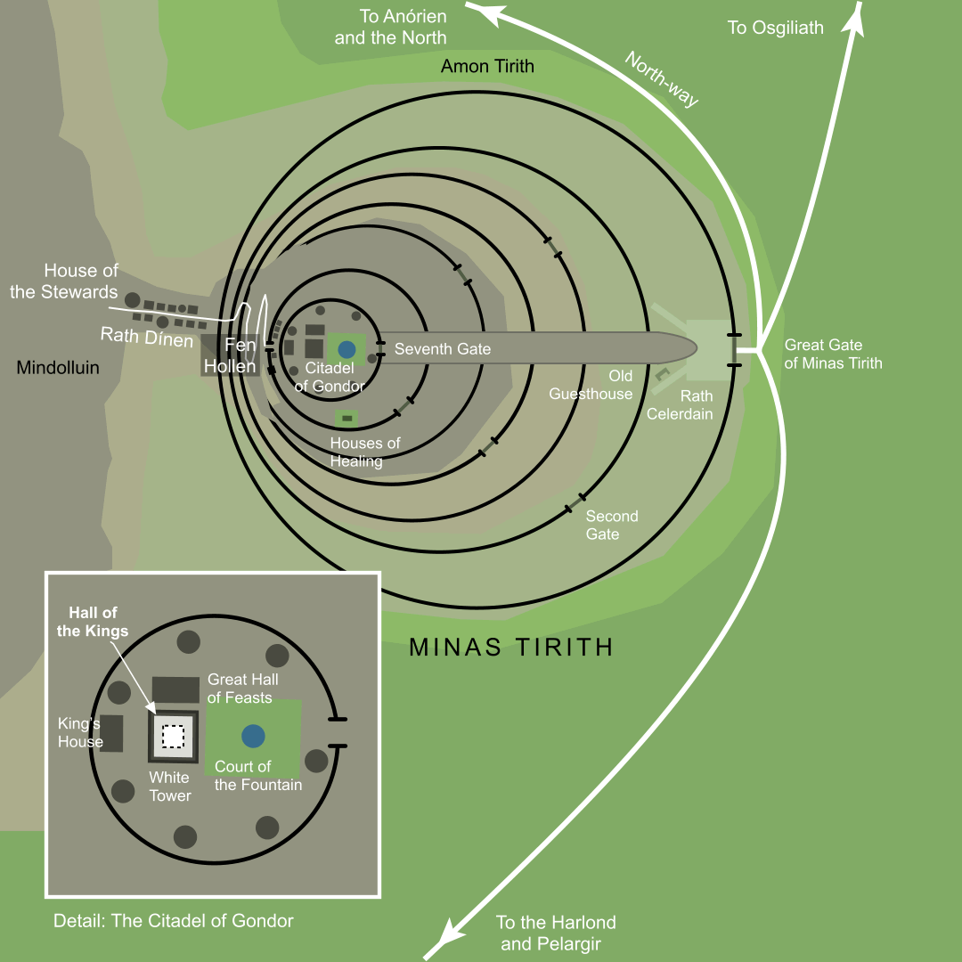 Map of the Hall of the Kings