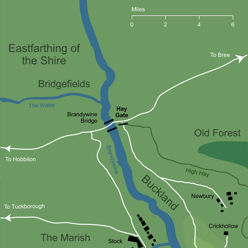 Map of the Hay Gate