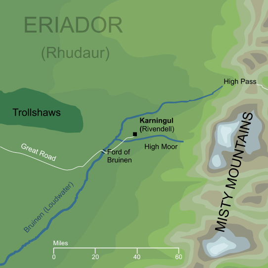 Map of Karningul