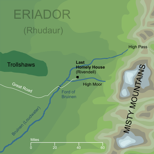 Map of the Last Homely House