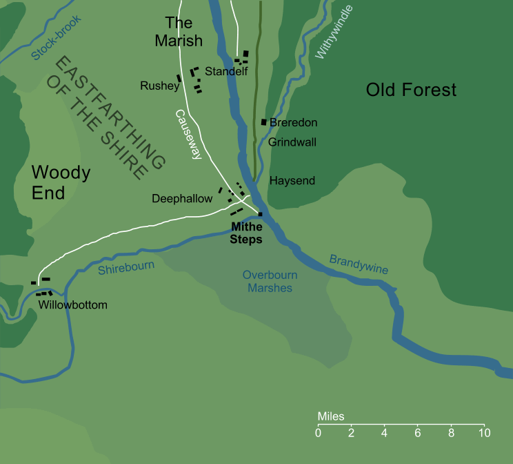 Map of the Mithe Steps