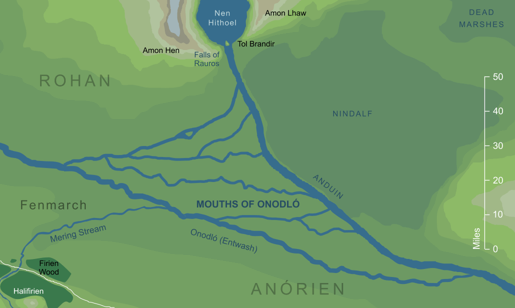 Map of the Mouths of Onodló