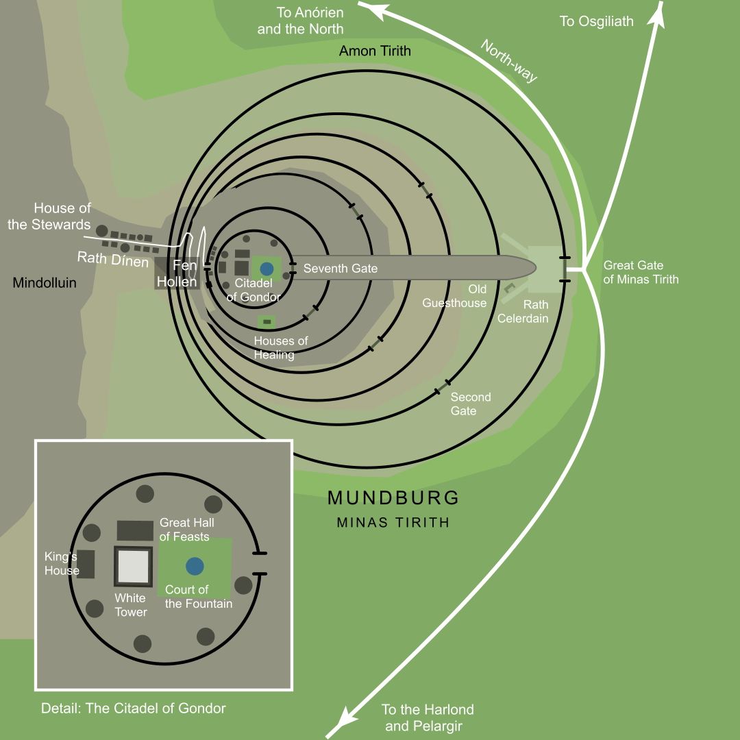 Map of the Mundburg