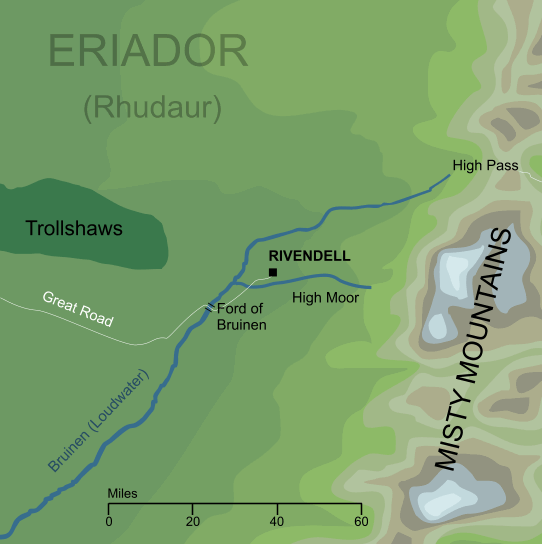 Map of Rivendell