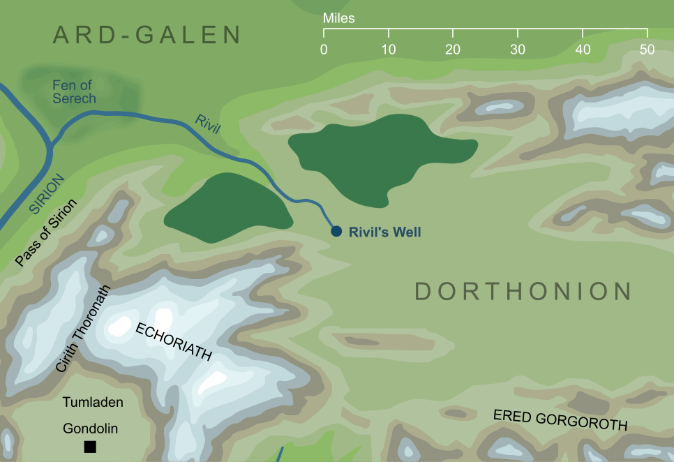 Map of Rivil's Well