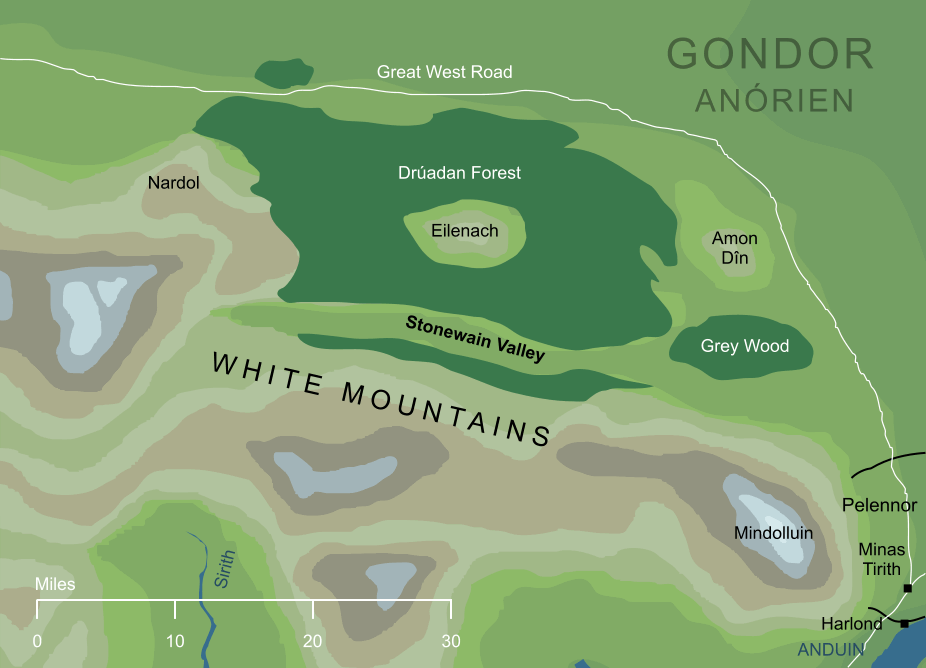 Map of the Stonewain Valley