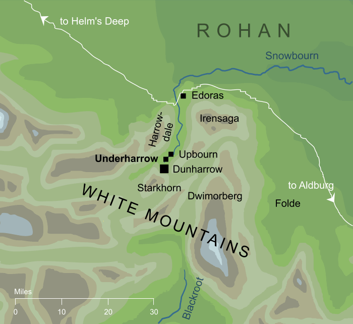 Map of Underharrow